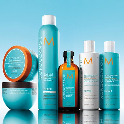 Moroccan oil retail products zenergy spa